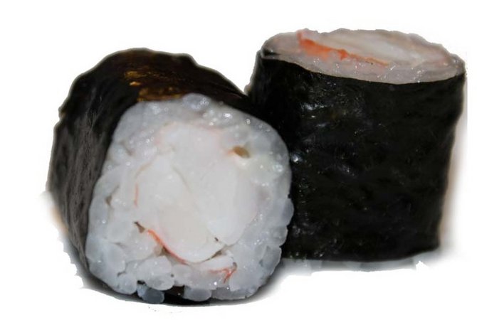 Maki 6 Pièces 128 Maki Surimi Crabe